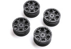 Axial disk 1.0" Ford Bronco černý (4): SCX24