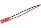 Konektor zlacený 2.0mm samice s kabelem 20AWG 10cm