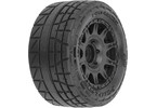 Pro-Line kolo s pneu 1:18 Menace Street H12mm, disk černý (4): Granite GROM