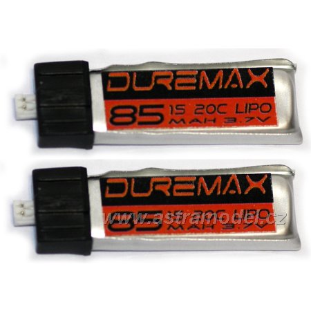 DUREMAX Power LiPol 3.7V 85mAh 20C (2)