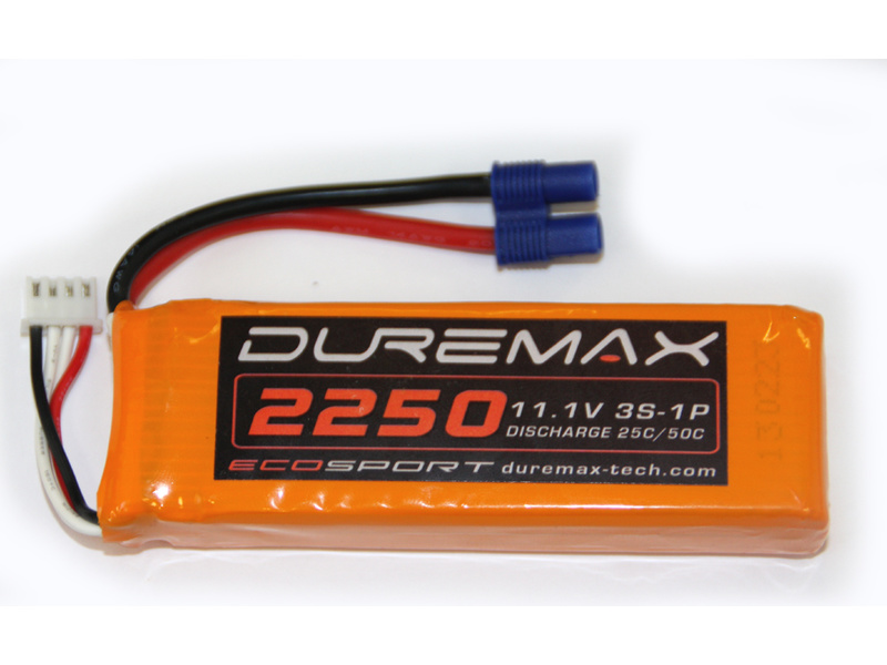 DUREMAX ECO Sport LiPol 11.1V 2250mAh 25C EC3