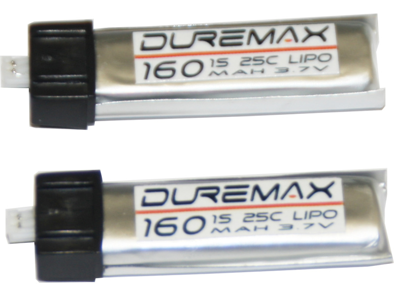 DUREMAX Power LiPol 3.7V 160mAh 25C (2)