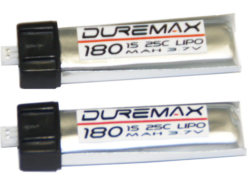 DUREMAX Power LiPol 3.7V 180mAh 25C (2)