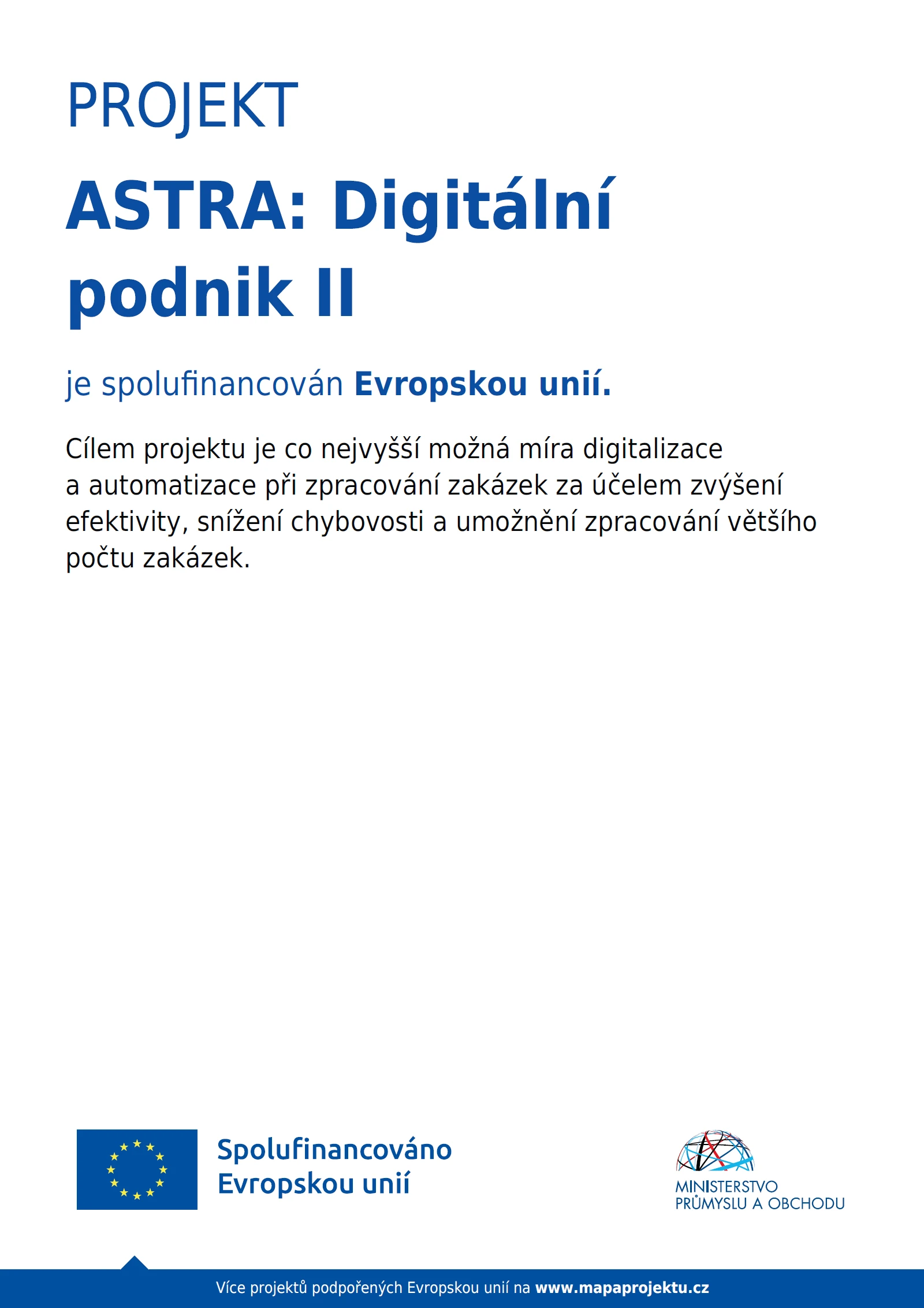 ASTRA Digitální podnik II