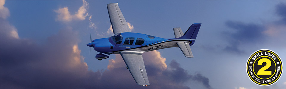 Cirrus SR22T 0.7m BNF Basic