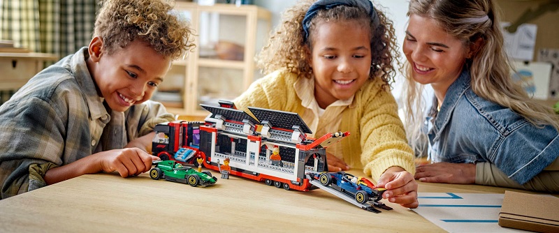 LEGO City - Kamion F1® s vozy F1® RB20 a AMR24