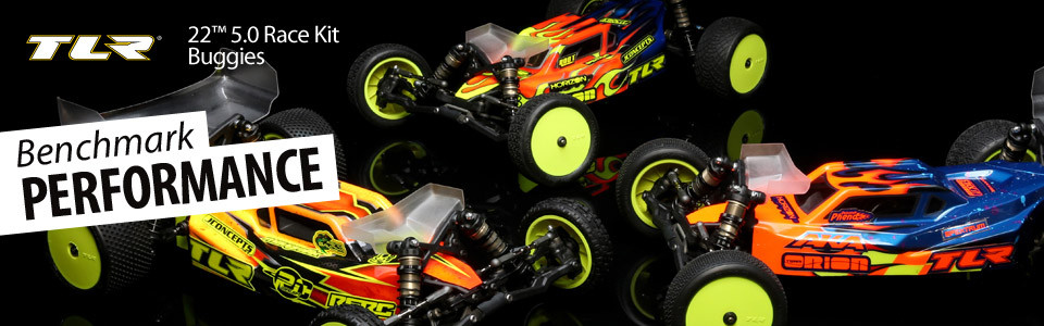 TLR 22 5.0 1:10 2WD Dirt Clay Buggy Race Kit