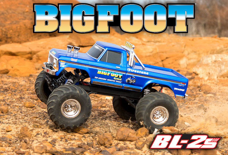 Traxxas Bigfoot 1:10 BL-2s RTR Classic