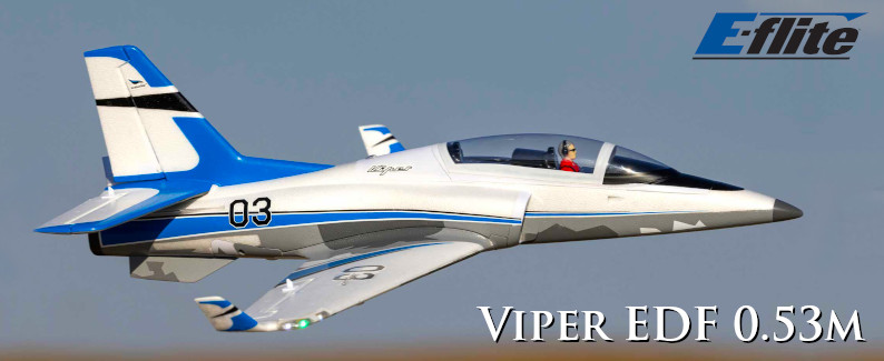 E-flite Viper EDF 0.53m SAFE Select BNF Basic