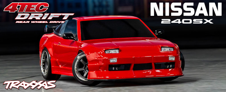 Traxxas 4-Tec Drift Nissan 240SX 1:10