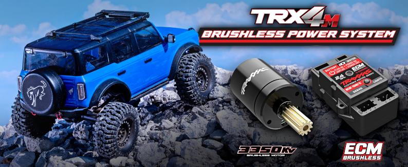 Traxxas motor střídavý 3350ot/V, ECM (pro TRX-4M)