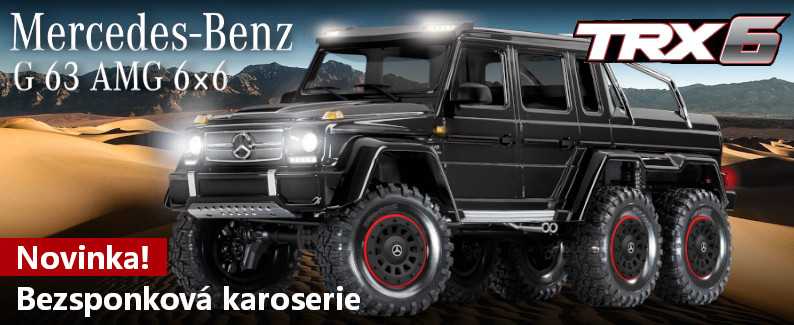 Traxxas TRX-6 Mercedes G 63 6x6 1:10 RTR