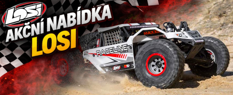 Akční nabídka RC modelů značky LOSI