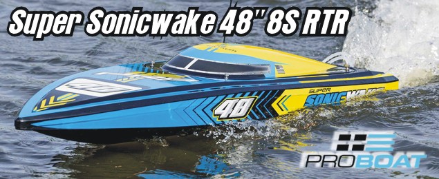 Proboat Super Sonicwake 48" 8S RTR