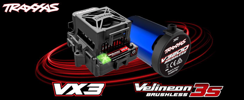 Traxxas nový pohon VX3