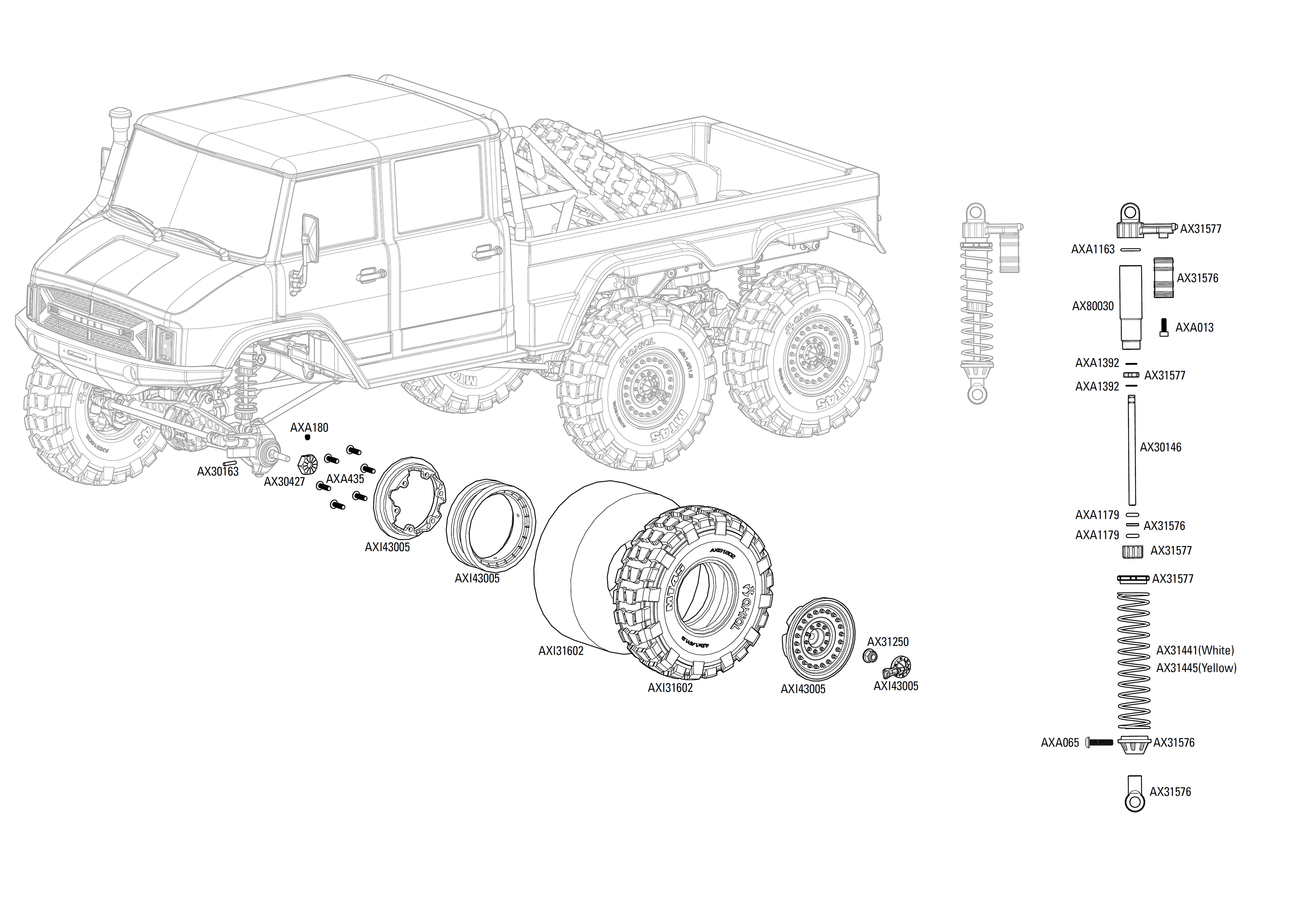 Axial store unimog rtr