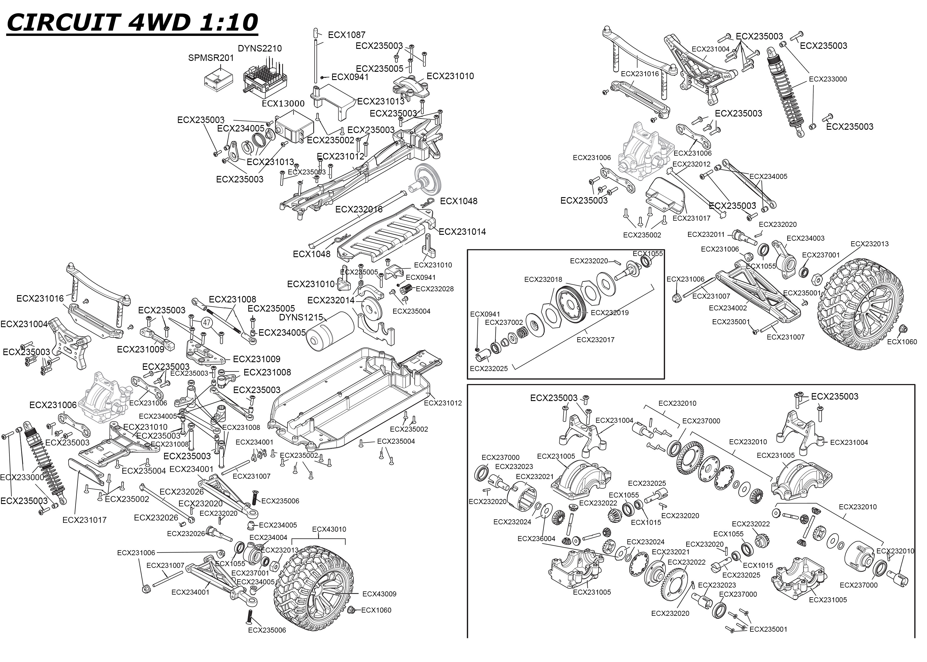 Ecx ruckus deals exploded view