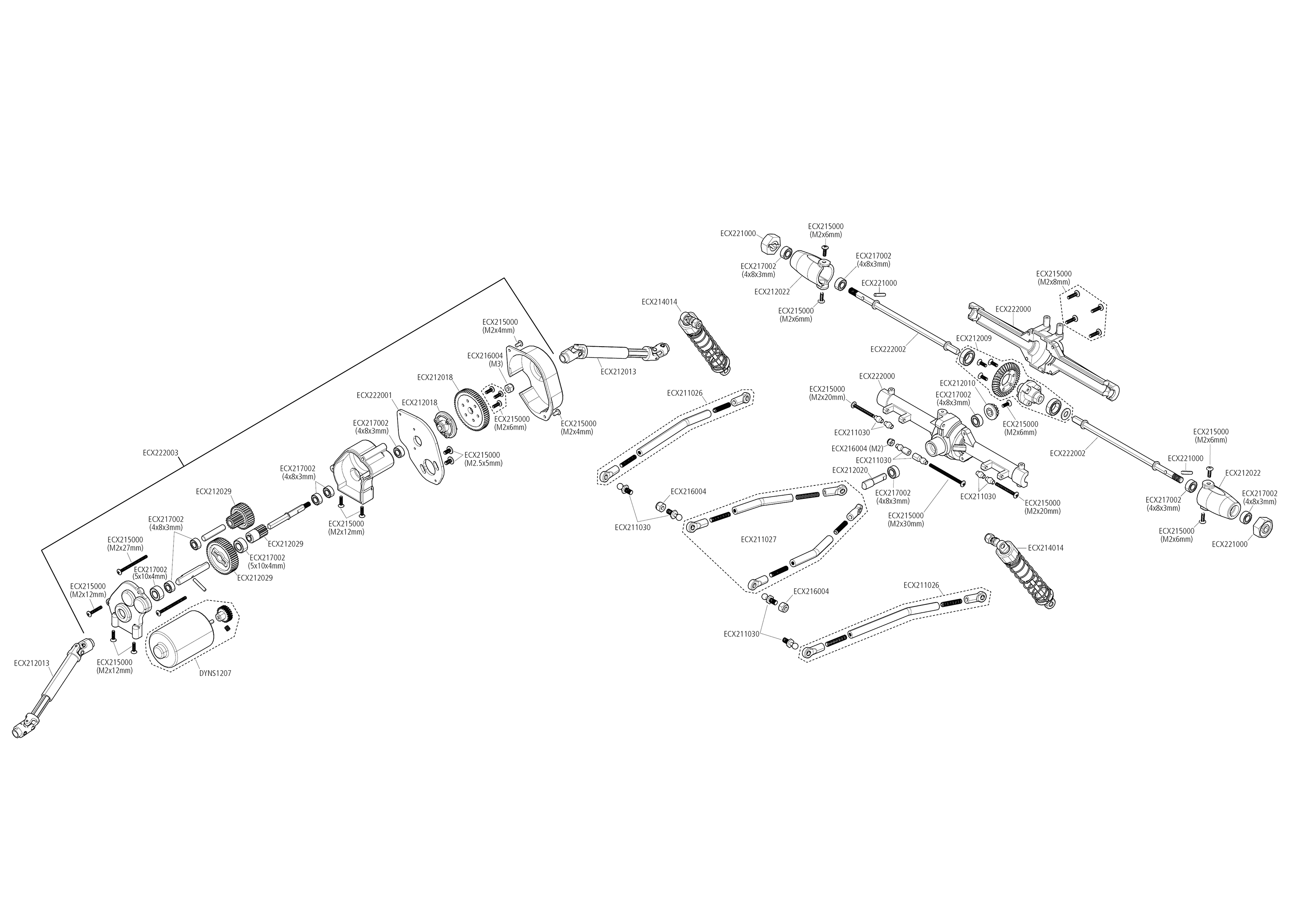 Ecx temper gen 2 hot sale parts