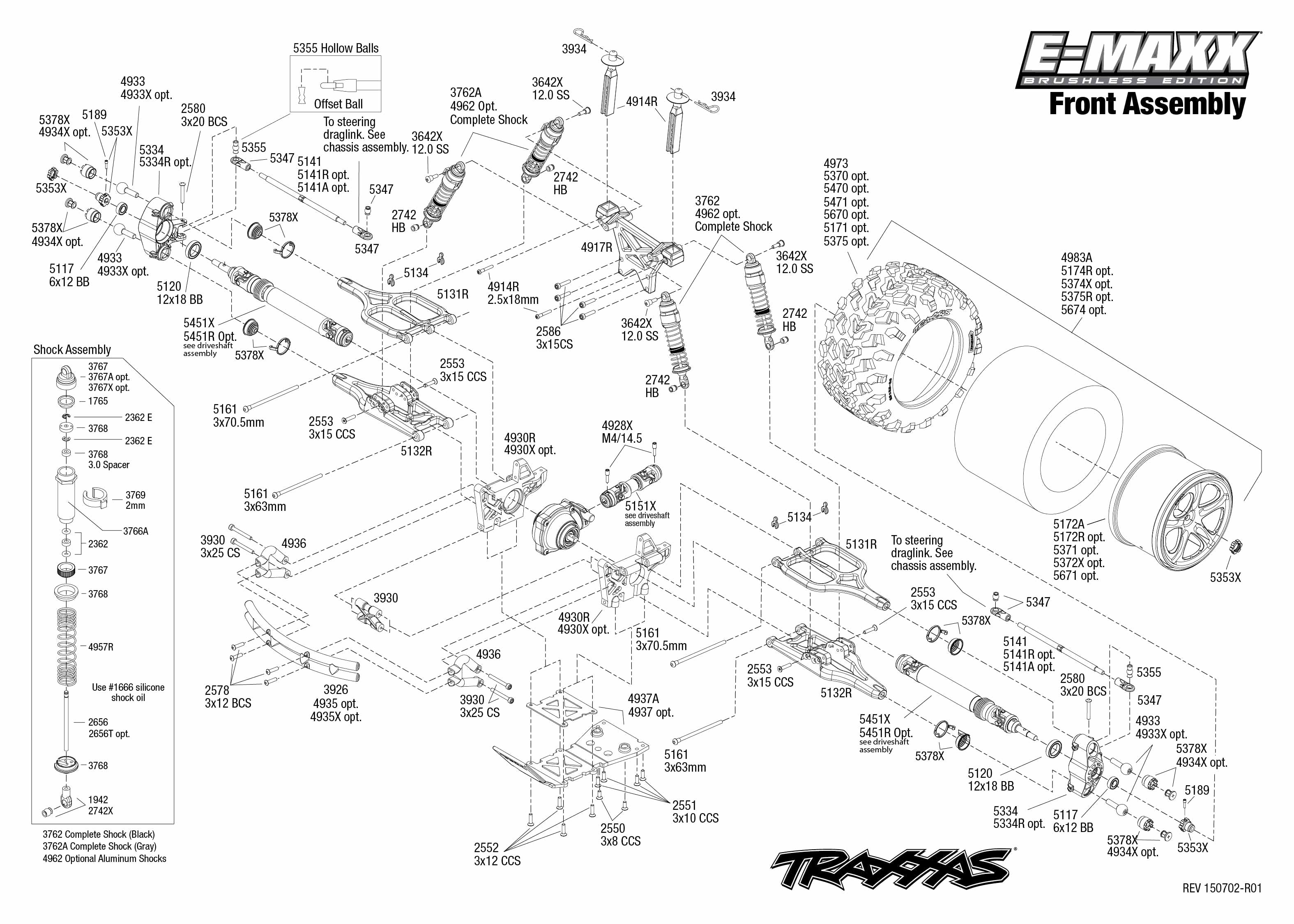 traxxas emaxx parts