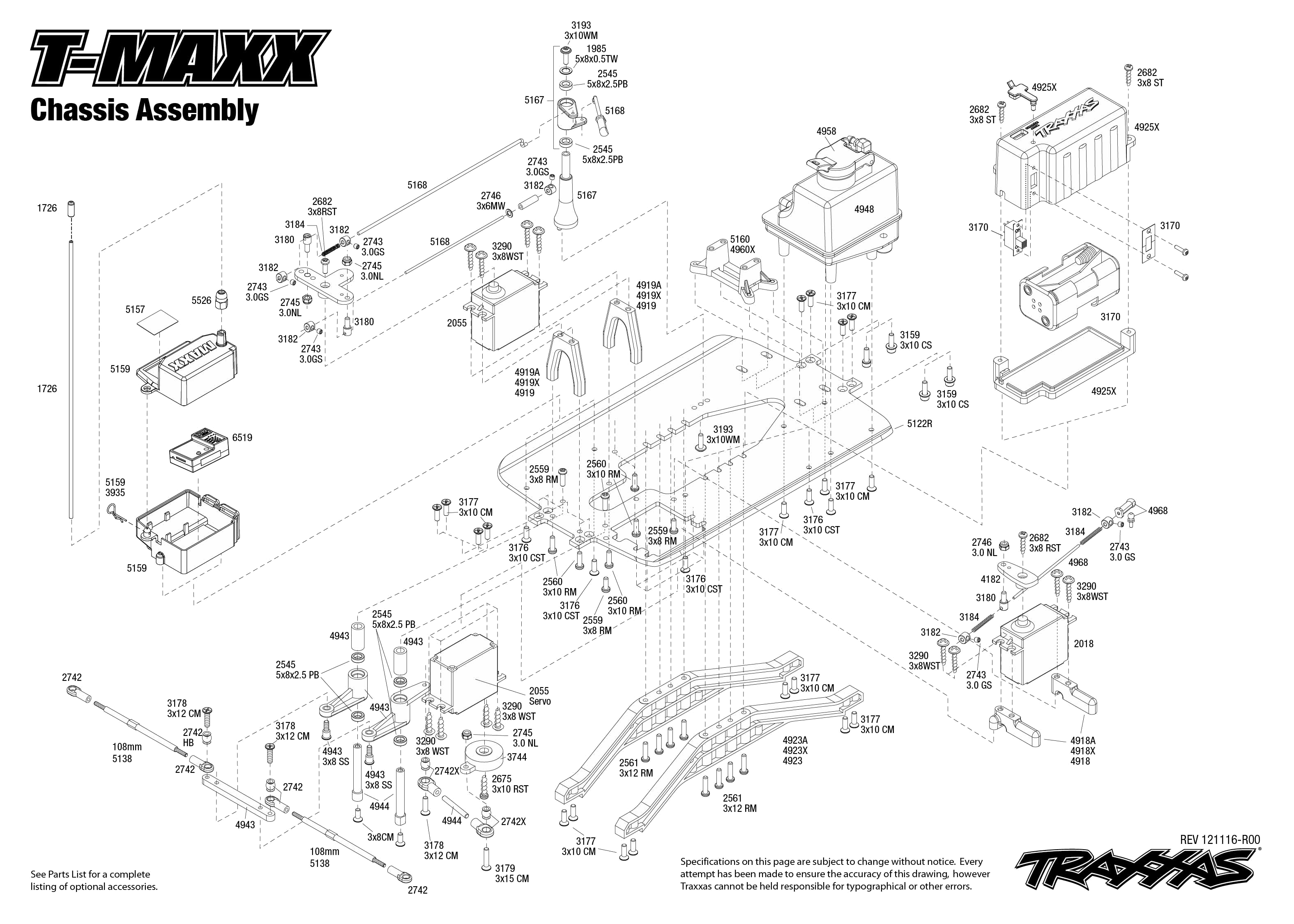 traxxas tmaxx parts