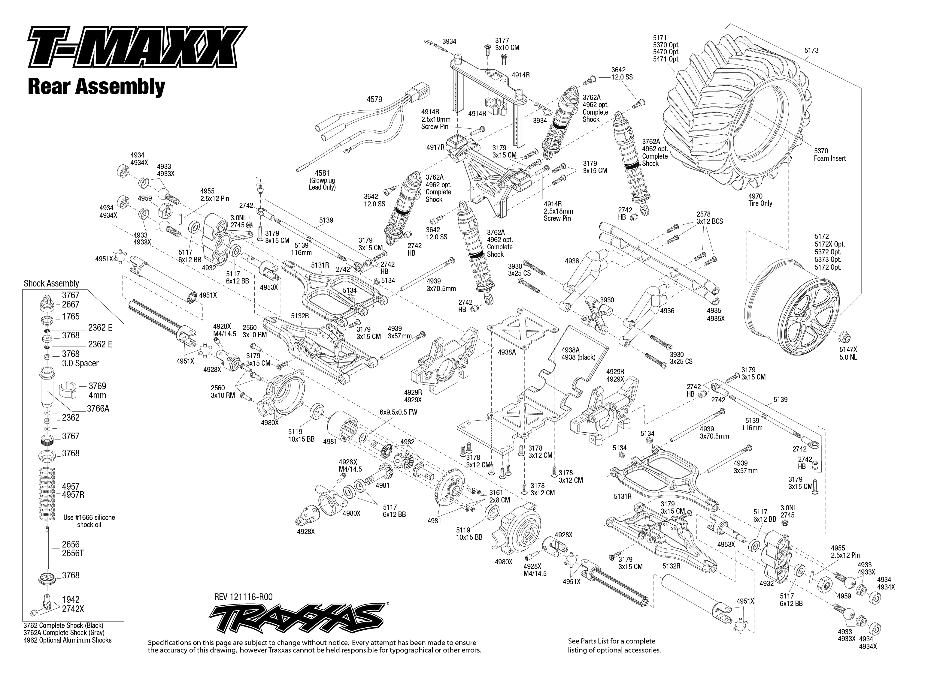 traxxas tmaxx parts