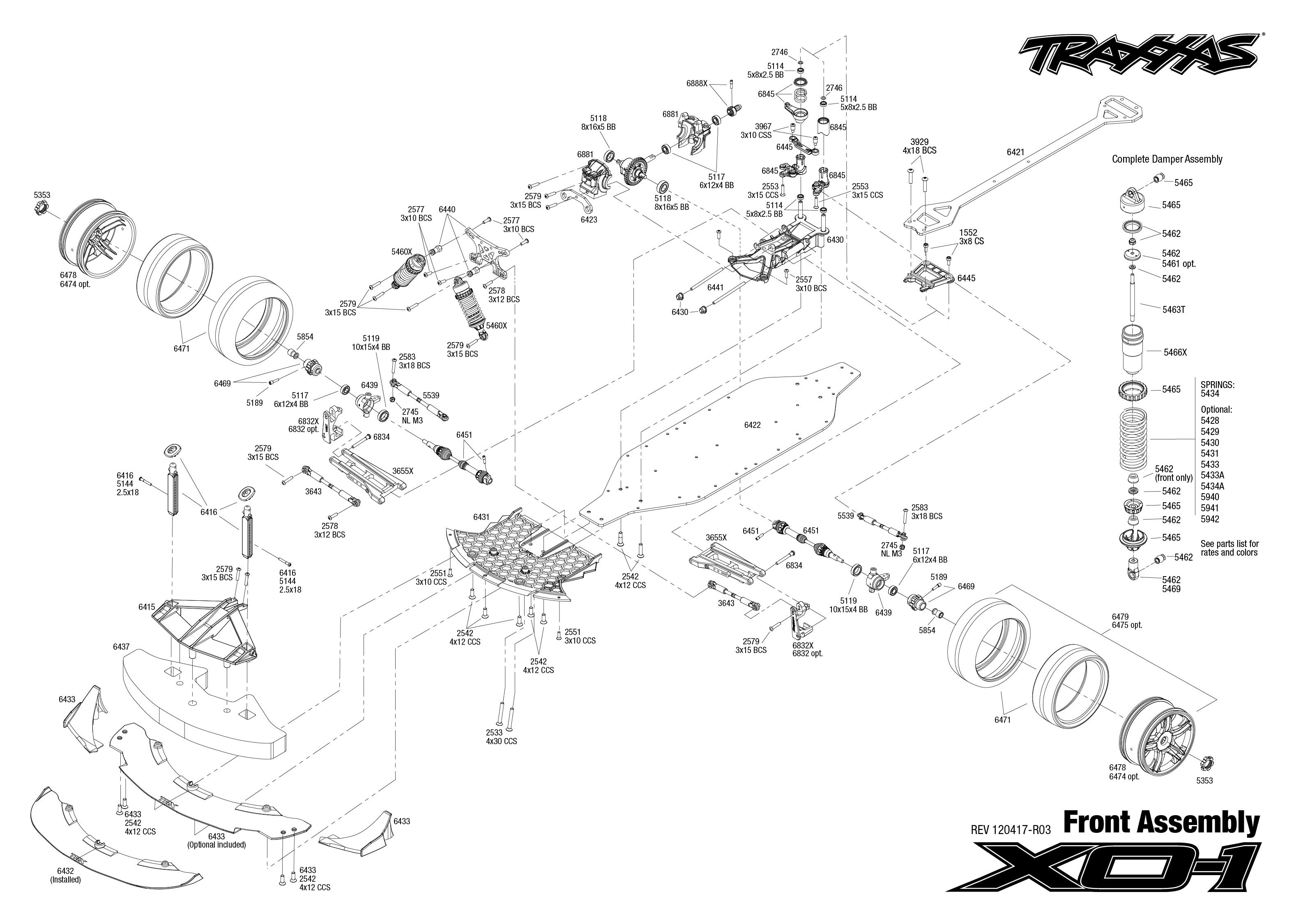 traxxas 6407