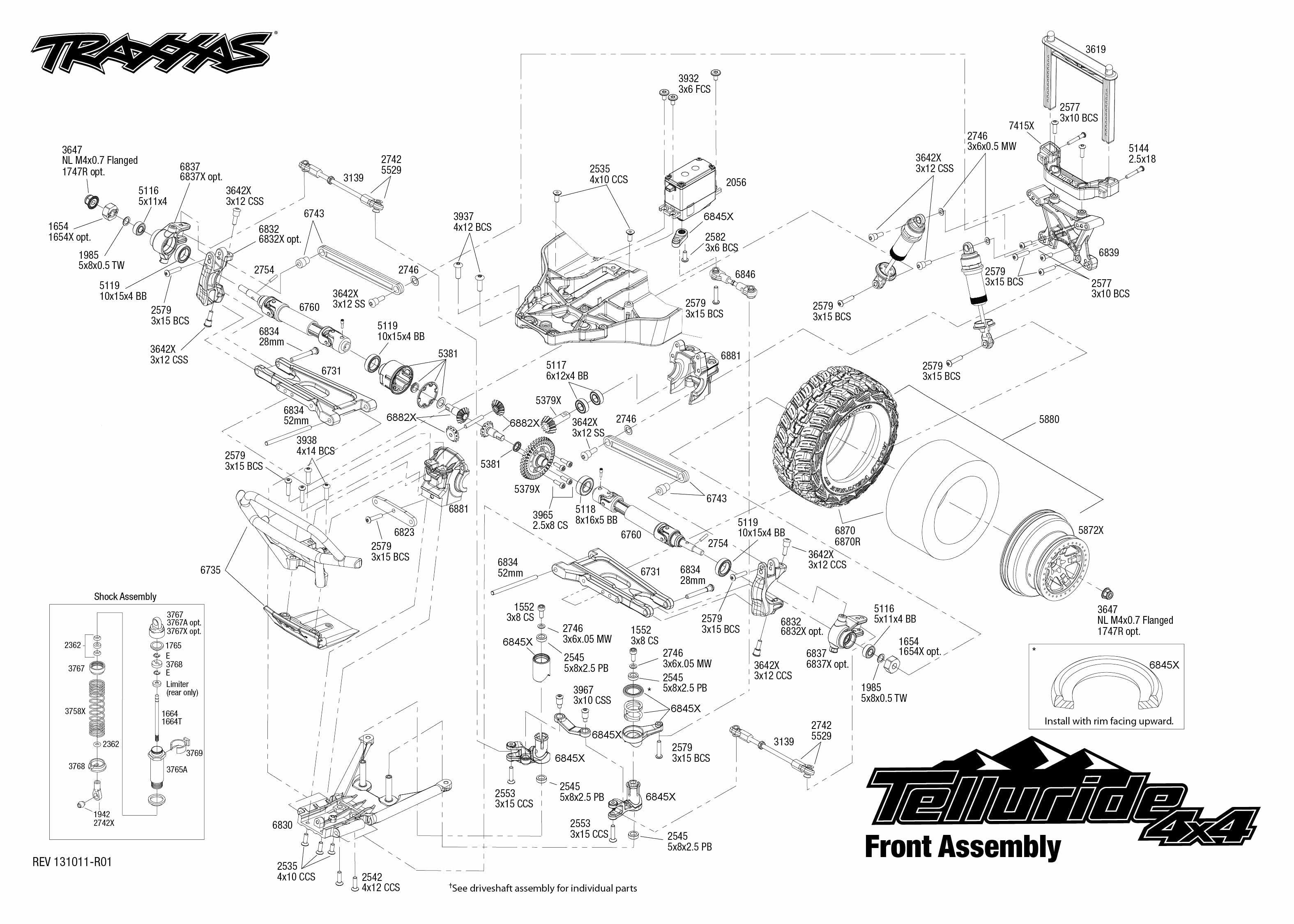 Traxxas telluride best sale