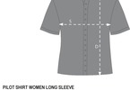 Antonio Women's Shirt Airliner Long Sleeve