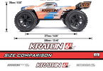 Arrma 1/8 KRATON 6S V6 4X4 BLX Brushless Speed Monster Truck RTR