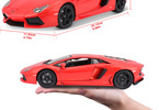 Bburago Plus Lamborghini Aventador LP 700-4 1:18 oranžová metalíza