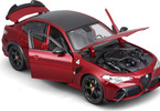 Bburago Alfa Romeo Giulia GTAm 1:18 červená metalíza