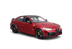 Bburago Alfa Romeo Giulia GTAm 1:18 červená metalíza