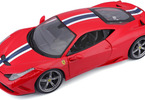 Bburago Ferrari 458 Speciale 1:18 červená