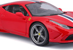 Bburago Ferrari 458 Speciale 1:18 červená