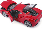 Bburago Ferrari 488 GTB 1:18 červená