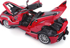 Bburago Ferrari FXX K 1:18 červená metalíza