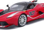 Bburago Ferrari FXX K 1:18 červená metalíza