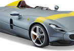 Bburago Ferrari Monza SP1 1:18 stříbrná metalíza