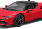 Bburago Ferrari SF90 Stradale 1:18 červená