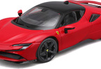 Bburago Ferrari SF90 Stradale 1:18 červená