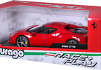 Bburago Ferrari 296 GTB 1:18 červená