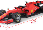 Bburago Ferrari SF90 1:18 #5 Vettel