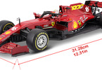 Bburago Ferrari SF1000 1:18 #16 Leclerc