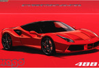 Bburago Signature Ferrari 488 GTB 1:18 červená