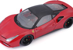 Bburago Signature Ferrari 488 GTB 1:18 červená