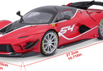 Bburago Signature Ferrari FXX-K EVO 1:18 červená