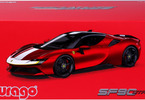 Bburago Signature Ferrari SF90 Stradale Assetto Fiorano 1:18 červená