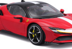 Bburago Signature Ferrari SF90 Stradale Assetto Fiorano 1:18 červená