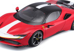 Bburago Signature Ferrari SF90 Stradale Assetto Fiorano 1:18 červená