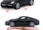 Bburago Plus Porsche 911 Carrera S 1:24 černá